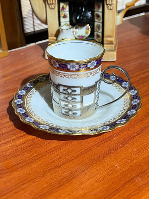 西洋古董中古英國原創品牌安慈利咖啡杯