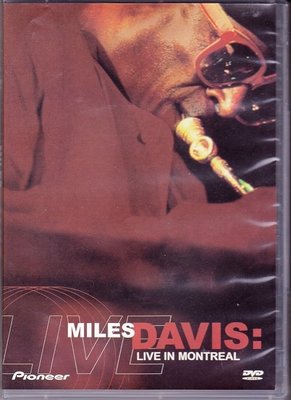 音樂居士新店#Miles Davis Live in Montreal  邁爾斯.戴維斯 D9 DVD