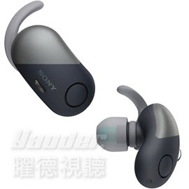 【送收納盒】SONY  WF-SP700N 黑色 真無線防水運動專用入耳式耳機