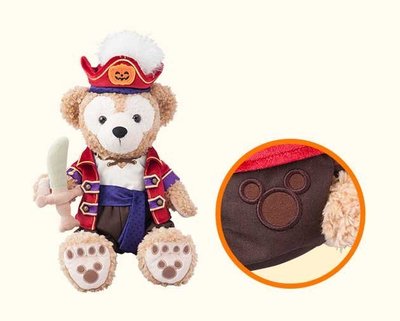 Duffy達菲熊2016萬聖節熊衣服飾S號 海盜裝 不含熊 日本迪士尼正品~彤小皮的遊go世界
