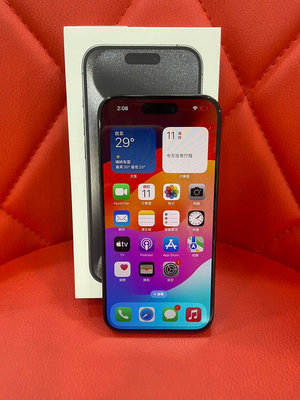 【艾爾巴二手】iPhone 15 pro 256G A3102 6.1吋 黑色鈦金屬#保固中#二手機#板橋店 00M2L