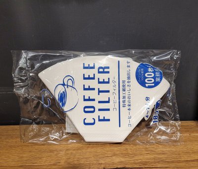 【多塔咖啡】日本進口 日本井出 103 有漂 扇形濾紙 (4~7人) 100張入 美式壺可用 流速優於Kalita