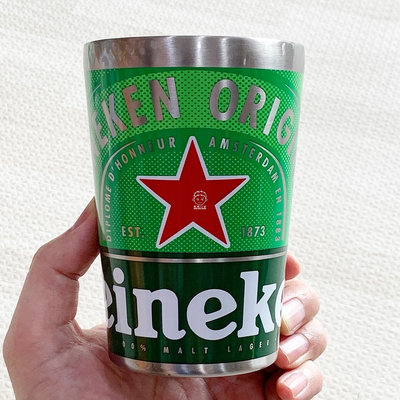 萬萬日貨。選物。預購。🇯🇵。宝島社。海尼根。Heineken。聯名。限定。真空。斷熱。保溫杯。保冷杯（約450 ml）