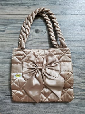 ppaya 金色緞布 曼谷包包 方形包 手提包 小包 包包