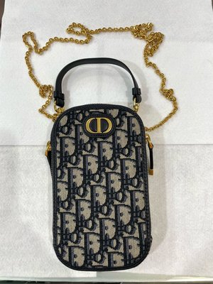 【喬瑟夫二手名店】全新真品 Dior 蒙田30 手機包 手提包 斜背包