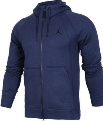 Nike Jordan 深藍 內刷毛 連帽外套 860197-410