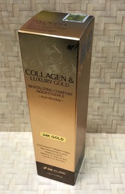 （全新）韓國－3W CLINIC 24K GOLD奢華金箔緊緻精華液