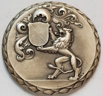 瑞士銀章 1937 Uster Zurich Schutzenverein Silver Medal.