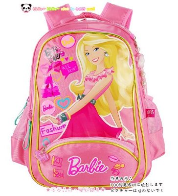 ☆ ㊣ 進口 專櫃正.品 Barbie芭比 A270129小學生兒童雙肩書包 雙肩背包 現+預