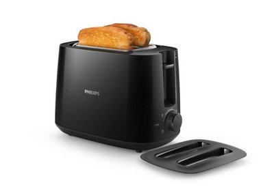 PHILIPS飛利浦 電子式智慧型厚片烤麵包機 HD2582 黑色