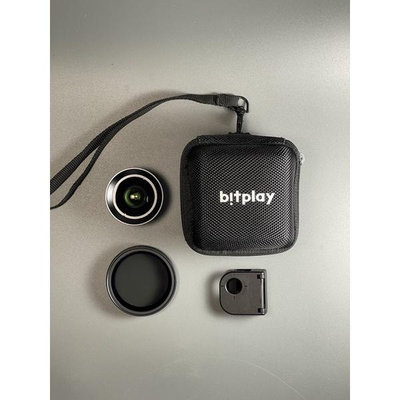 bitplay HD高階廣角鏡HD Wide Angle Lens+ AllClip通用鏡頭夾+ M52偏光濾鏡+防撞盒