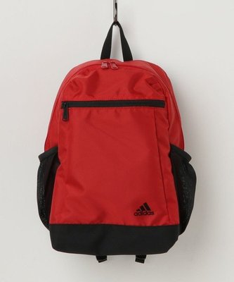 【Mr.Japan】日本限定 adidas 愛迪達 手提 後背包 基本款 logo 水壺袋 休閒 包包 紅 預購款