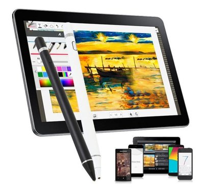 紅米平板SE 主動式電容筆 Tab A9+ 電容筆 筆觸感應 超細/銅質/筆頭尖頭 /觸控筆/繪圖筆 鋁合金材質