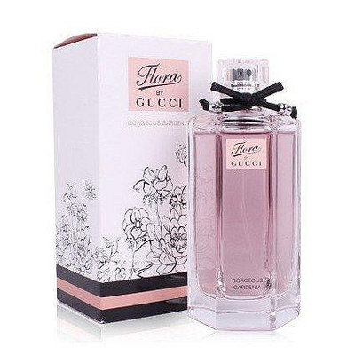 【小雅代購】GUCCI flora 花之舞系列 絢麗梔子花女士香水100ML 女性清新淡香水 花果香