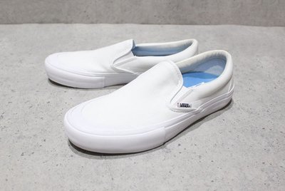 CHIEF’ VANS 美版 SLIP-ON Pro 白色 懶人鞋 選手 聯名款 滑板鞋 US7 25cm