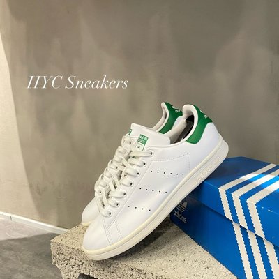 [HYC] ADIDAS STAN SMITH男休閒鞋 白綠 US8.5 M20324