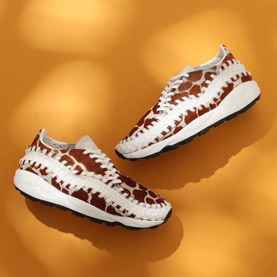 Nike Air Footscape Woven 獸紋 編織 拼接 運動鞋