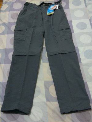 Columbia 哥倫比亞 男 防紫外線 可拆卸 長褲 短褲 omni-shield size L 防潑水 抗UPF50