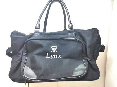二手美國山貓Lynx/行李包行李袋手提包大包黑色多功能/旅行包