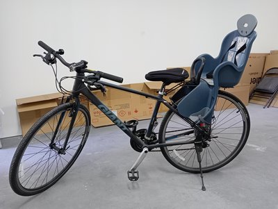 【8成新】捷安特21段變速腳踏車(含兒童座椅)