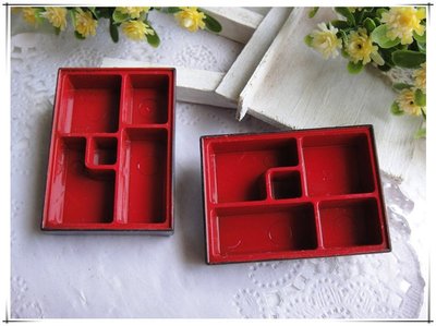 ☆荳荳龍~DIY手作黏土☆ 迷你餐盒 方形日式壽司盒 袖珍便當盒