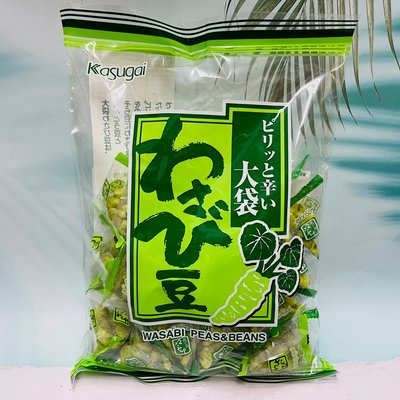 日本 Kasugai 春日井 大袋芥末豆 豆果子 芥末豆 各別包裝 265g