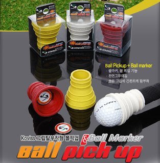 [ 高爾夫人 ] 韓國KOVISS推桿握把吸球器 含 BallMarker  ( BH-430 )