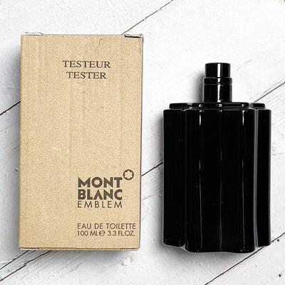 【熱賣】Mont blanc Emblem 萬寶龍 男性淡 TESTER 100ML 無瓶蓋