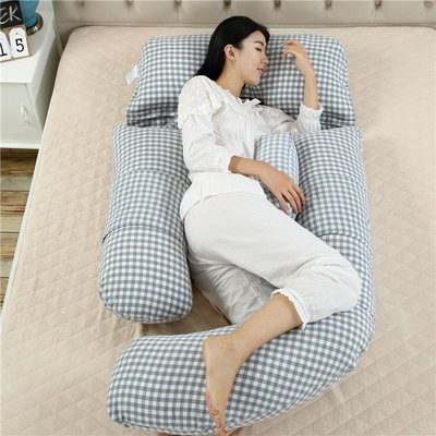 3D氣泡棉孕婦枕頭護腰側睡枕側臥腰枕靠枕睡墊多功能托腹睡覺抱枕，特價