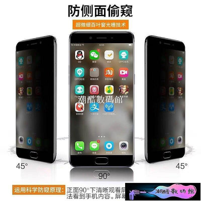 《潮酷數碼館》OPPO系列防窺保護貼oppor11保護貼Reno5z r11 r9 r9s plus A54滿版保護膜r