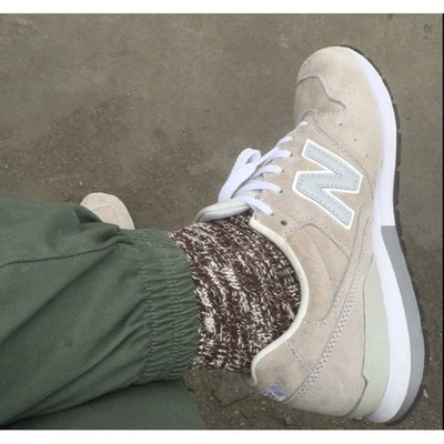 老夫子NEW BALANCE 996 MRL996DG元祖灰3M 余文樂麂皮經典復古淺灰男女