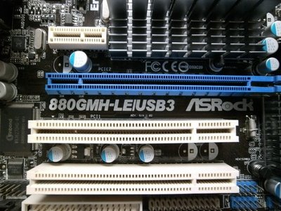 【全國主機板維修聯盟】華擎 ASRock 880GMH-LE/USB3 AM3 ☆保固30天☆
