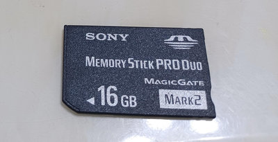 ╭✿㊣ 二手 PSP專用記憶卡 Memory Stick Pro Duo MSPD 記憶卡 SONY專用【16GB】MAGICGATE MARK2 特價$699