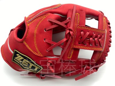 ※宇宙棒球※ZETT 特殊訂製款 棒壘球手套 11.5吋工字型球檔 紅  BPGT-36SP3404
