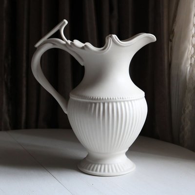 W1962歐洲單高溫陶瓷啞光天使白古典歐式大花瓶擺件花器熱銷~