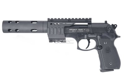 【BCS武器空間】UMAREX 貝瑞塔 M92FS 轉輪式 戰術版4.5mm/.177CO2槍 空槍版-UM45CN05