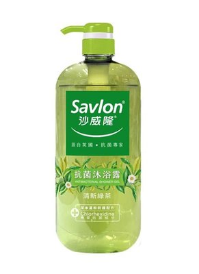 【B2百貨】 沙威隆抗菌沐浴露-清新綠茶(1000ml) 4711035134276 【藍鳥百貨有限公司】