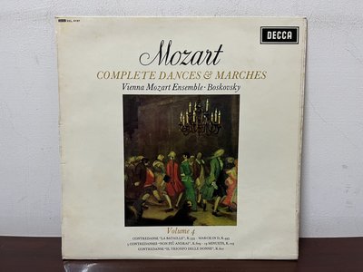 晨雨黑膠【古典】英版Decca SXL,Mozart–Dances & Marches(Vol.4):Boskovsky