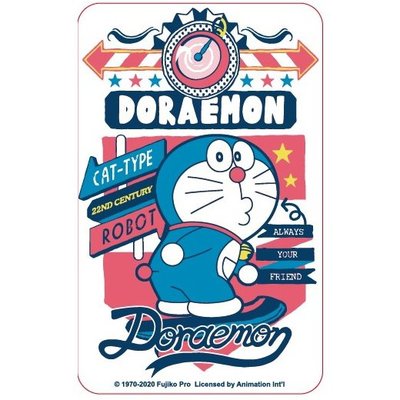 Doraemon哆啦A夢小叮噹復古潮牌風悠遊卡