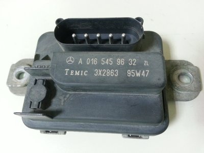 BENZ W202 M104 1996-1997 輔助風扇控制器 冷氣風扇控制器 繼電器 0165459632