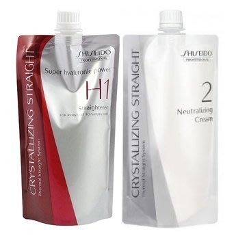 夏日小舖【燙染劑】SHISEIDO 資生堂 THC專業系列-新水質感燙髮劑H第一劑+第二劑400ML 公司貨(自然捲髮)