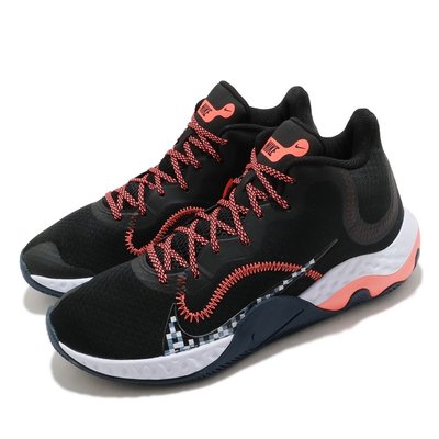 NIKE RENEW ELEVATE 男籃球鞋-黑橘-CK2669006原價2500特價2180元尺寸27、28、28.5