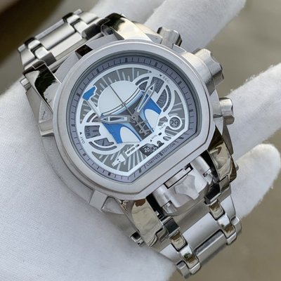 【熱賣精選】  現貨 新款Invicta 因維克塔手錶男 星球大戰聯名限量款大錶盤鋼帶石英錶明星同款