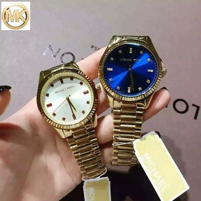 MICHAEL KORS女士腕錶MK手錶鑲鑽圓盤鋼帶時尚石英女錶MK3240