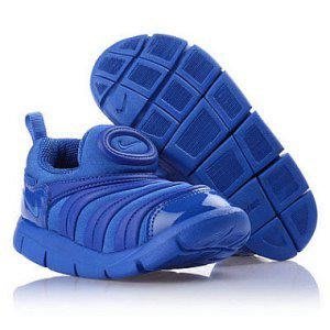 【NIKE 耐吉】DYNAMO FREE(TD)毛毛蟲鞋 兒童運動鞋 藍色 343938-411 尺寸:US 5C/6C