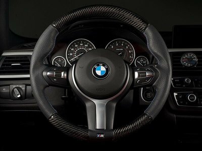 *佑達* BMW 寶馬碳纖維賽車方向盤 卡夢+透氣真皮三色線 F30 F87 F80 F82 M2 M3 M4 carbon