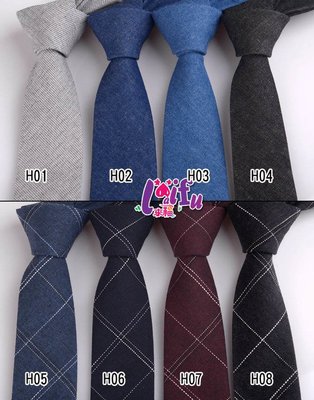 杰倫來福領帶，K1018領帶棉質領帶拉鍊領帶6CM窄版領帶窄領帶，售價170元
