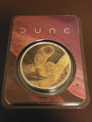 DUNE® Sand Worm (Colorized w/TEP) 1 oz 銀章