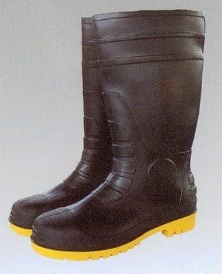 【歐樂克修繕家】長筒安全雨鞋、工作鞋，防護腳趾、止滑、防穿刺