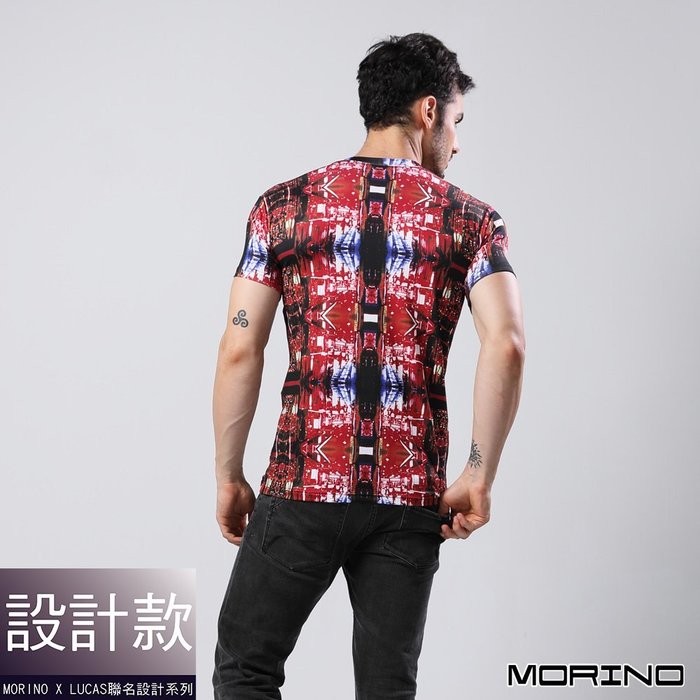 MORINOxLUCAS設計師聯名-速乾涼爽短袖衫/T恤(超值2入組) 免運